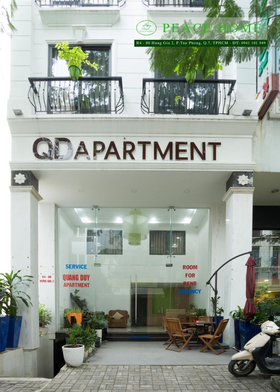 Quang Duy Apartment โฮจิมินห์ซิตี้ ภายนอก รูปภาพ